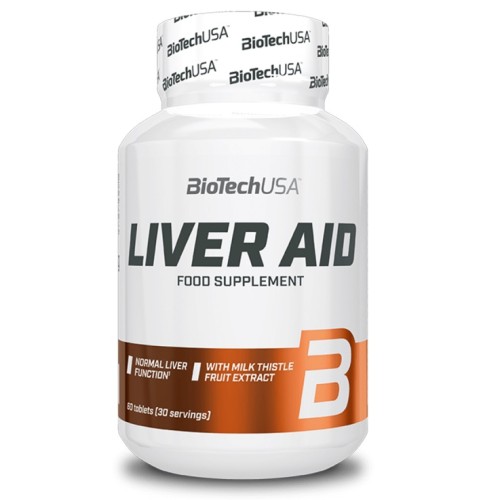 BioTech USA Liver Aid, 60 Tablets